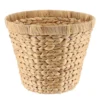 PANIERE RONDE JACINTHE 28X23CM NATUREL