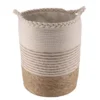 PANIERE RONDE NATURELLE 34X45CM BEIGE