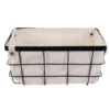 PANIER FILAIRE AVEC DOUBLURE 30 X 20 X 15 CM GM