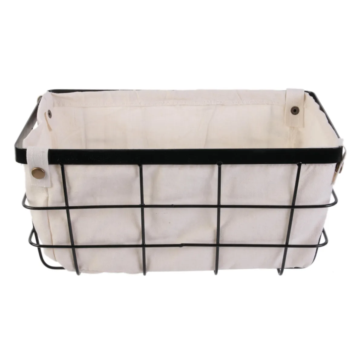 PANIER FILAIRE AVEC DOUBLURE 30 X 20 X 15 CM GM