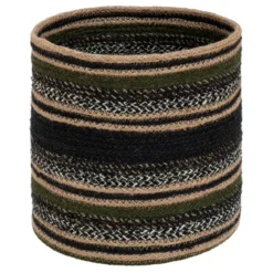 PANIER JUTE EXOTIC PANAMA MULTICOLORE TAILLE M