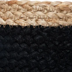PANIER JUTE JACKSON NOIR TAILLE M