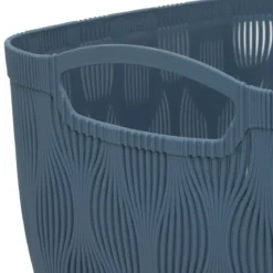 PANIER 15L BLEU GRIS LEAF