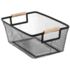 PANIER METAL BOIS GRAND MODELE