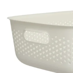 PANIER PLASTIQUE CREME TILA 10L