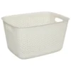 PANIER PLASTIQUE CREME TILA 17L