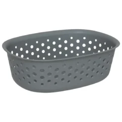 PANIER PLASTIQUE GRIS TILA 0.8L