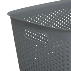 PANIER PLASTIQUE GRIS TILA 17L