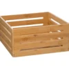 PANIER RANGEMENT BAMBOU PLEIN 31X15CM