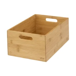 PANIER RECTANGLE BAMBOU D.36.5X23X.15CM