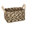 PANIER SEAGRASS ETHNIQUE RECTANGLE D.24X17.5X12.5CM
