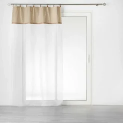 PANNEAU A ANNEAUX 140X240CM JUTE LEANA BEIGE