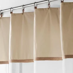 PANNEAU A  ANNEAUX 140X240CM JUTE LEANA BEIGE