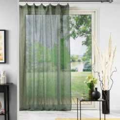 PANNEAU A ANNEAUX 140X240CM TISSE LINKA KAKI