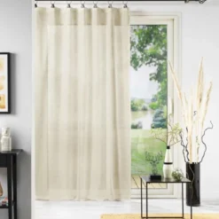 PANNEAU ANNEAUX 140X240CM TISSE LINKA NATUREL