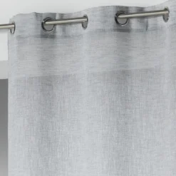 PANNEAU A OEILLETS 140X240CM CARLIN GRIS