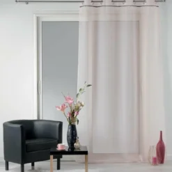 PANNEAU A OEILLETS 140X240CM FANTAISIE ETINCELLE ROSE