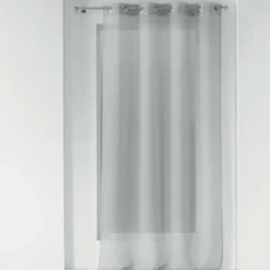 PANNEAU A OEILLETS 140X240CM FANTAISIE ETINCELLE GRIS