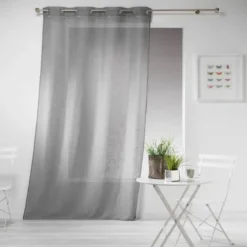 PANNEAU A OEILLETS 140X240CM HALTONA GRIS