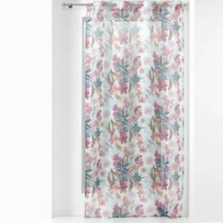 PANNEAU A OEILLETS 140X240CM IMP EXOTIC PARADISE BLANC