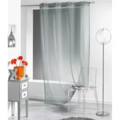 PANNEAU A OEILLETS 140X240CM LISSEA GRIS