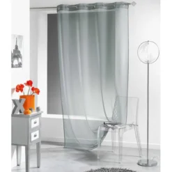 PANNEAU A OEILLETS 140X240CM LISSEA GRIS