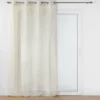 PANNEAU A OEILLETS 140X240CM POLYESTER LIN UNI ALINE