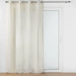 PANNEAU A OEILLETS 140X240CM POLYESTER LIN UNI ALINE