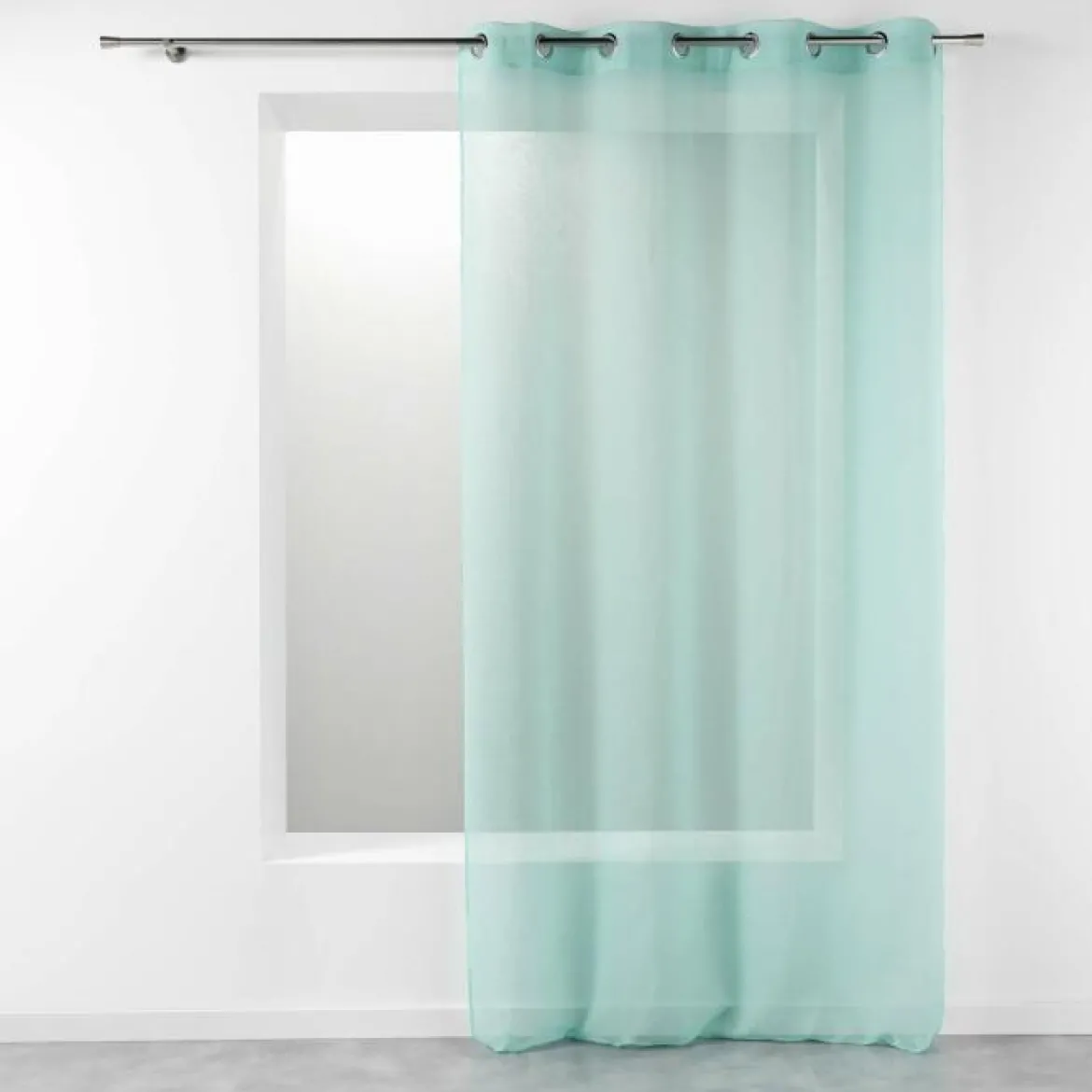 PANNEAU A OEILLETS 140X280CM TELMA BLEU