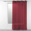 PANNEAU A OEILLETS 140X280CM TELMA BORDEAUX
