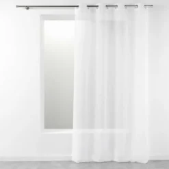 PANNEAU A OEILLETS 140X280CM TELMA BLANC