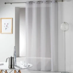 PANNEAU A OEILLETS 140X240CM TELMA GRIS