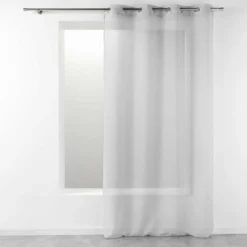 PANNEAU A OEILLETS 140X280CM TELMA GRIS