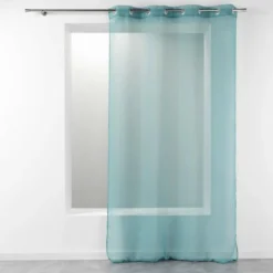 PANNEAU A OEILLETS 140X240CM TELMA LAGON