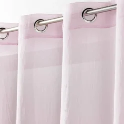 PANNEAU A OEILLETS 140X240CM TELMA ROSE