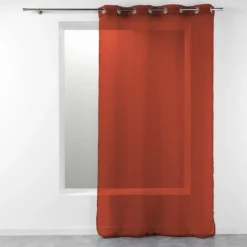 PANNEAU A OEILLETS 140X280CM TELMA TERRACOTTA
