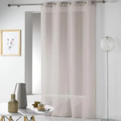 PANNEAU A OEILLETS 140X240CM TELMA TAUPE