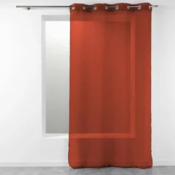 PANNEAU A OEILLETS 140 X 240 CM TELMA TERRACOTTA