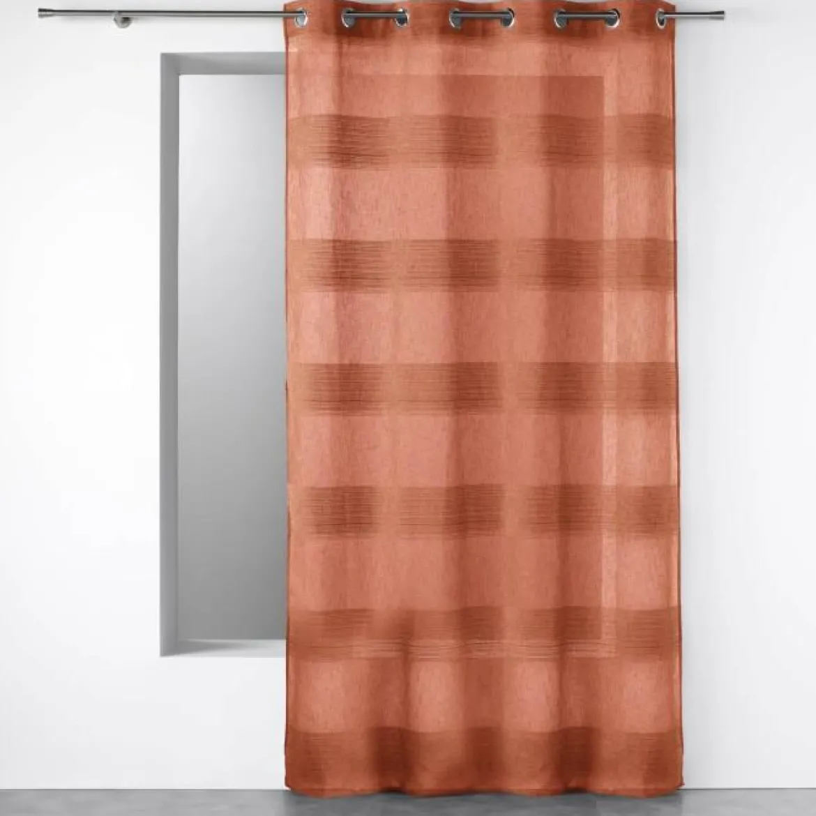PANNEAU A OEILLETS 140 X 240 CM TERRAZA TERRACOTTA