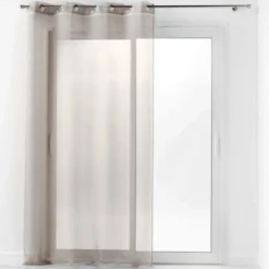 PANNEAU A OEILLETS 140X240CM VOILE CAMILLA LIN