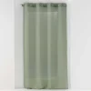 PANNEAU A OEILLETS 140X240CM VOILE SABLE SANDRA KAKI