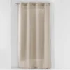 PANNEAU A OEILLETS 140X240CM VOILE SABLE SANDRA LIN