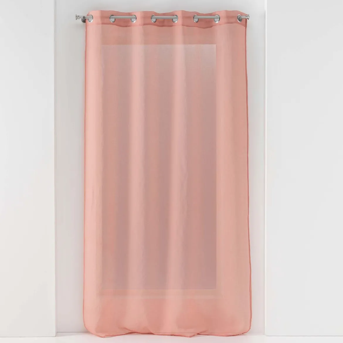 PANNEAU A OEILLETS 140X240CM VOILE SABLE SANDRA ROSE