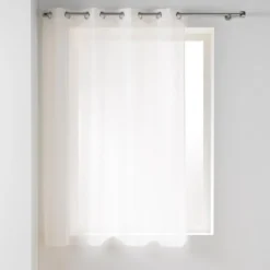 PANNEAU A OEILLETS 140X180CM VOILE TISSE CARLIN NATUREL