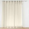 PANNEAU A OEILLETS 300X240CM VOILE TISSE CARLIN LIN