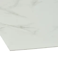 PANNEAU BANO MARBRE BLANC 90X45CM X4 PIECES
