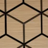 PANNEAU CLINT HEXAGONE 56X69CM