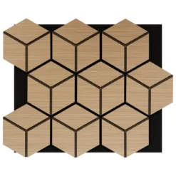 PANNEAU CLINT HEXAGONE 56X69CM