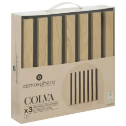 PANNEAU COLVA CLAIR 30X30CM X3 PIECES
