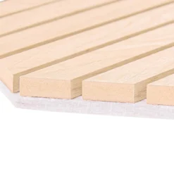 PANNEAU COLVA HEXAGONE BEIGE 30X26CM X3 PIECES